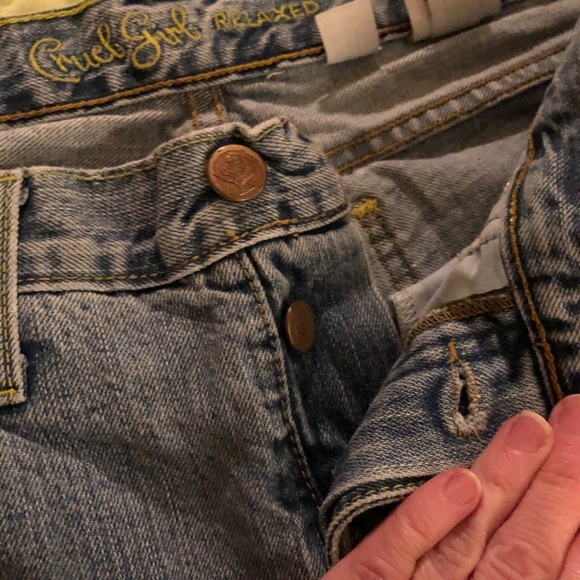 Cruel Girl Relaxed Jeans - Size 5 - Picture 3 of 8